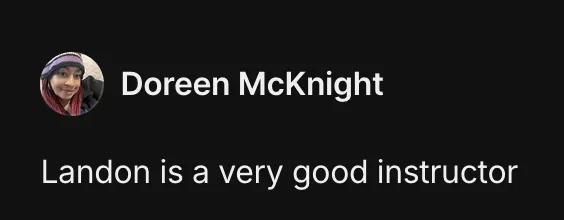 Doreen McKnight, 5-star review